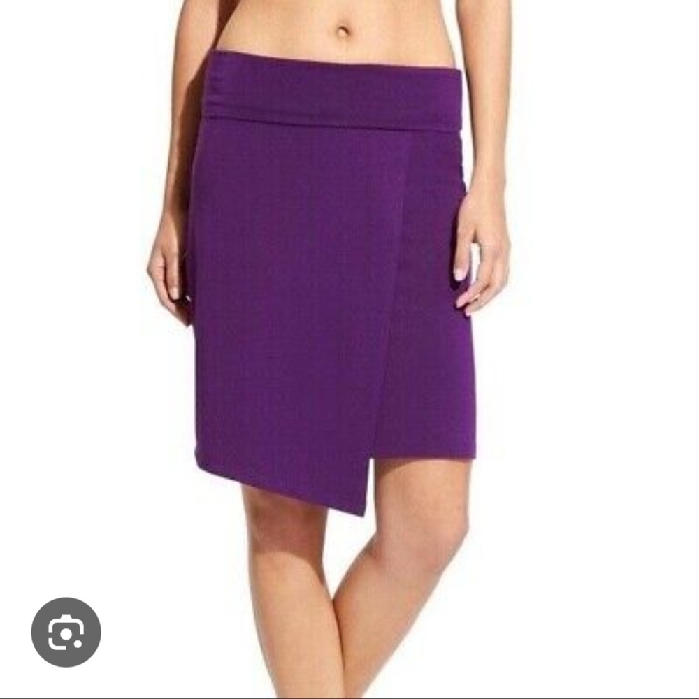 Athleta stride violet midi skirt